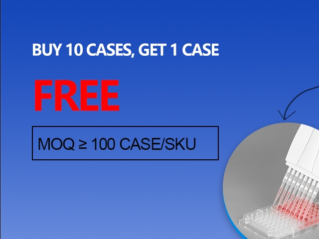 Buy 10 cases, get 1 case  free